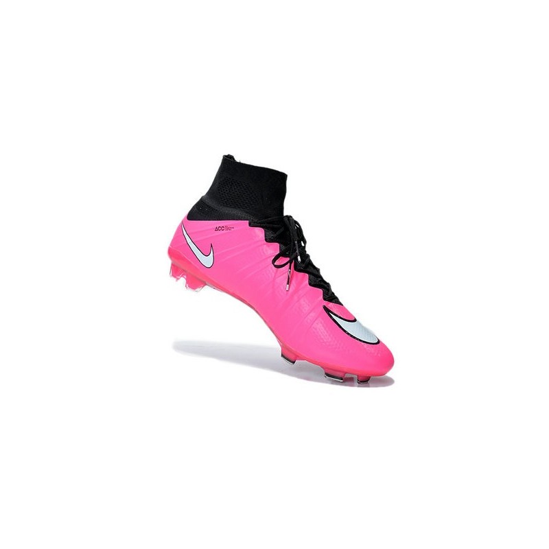 chaussure de foot nike hypervenom rose