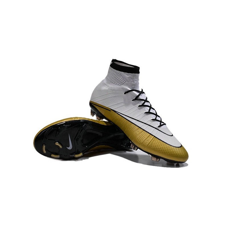 Fg Nike Chaussures 501 Mercurial Blanc Noir Superfly Or Hommes Cr 4jL5AR3