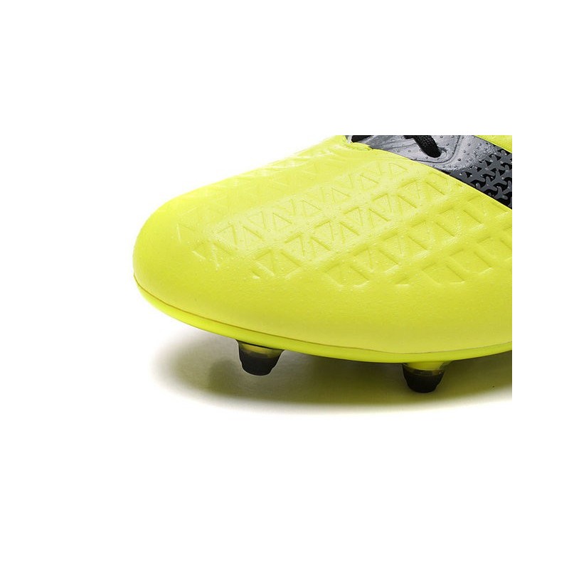 Crampons Nouvelles Ace16 Jaune Premiknit 1 Noir Foot Adidas Fgag g7fyb6