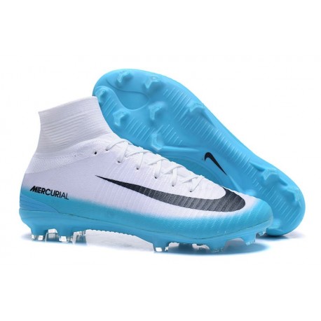 Fg Superfly 2017 Chaussures De Football V Blanc Nike Mercurial L4Aj3q5R