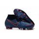 Nouvelles Chaussures de Football Nike Phantom VSN Elite DF FG Fully Charged Bleu