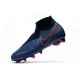 Nouvelles Chaussures de Football Nike Phantom VSN Elite DF FG Fully Charged Bleu