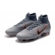 Nike Mercurial Superfly VI 360 Elite FG Chaussure Foot Gris Noir