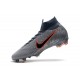 Nike Mercurial Superfly VI 360 Elite FG Chaussure Foot Gris Noir