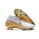 Nike Mercurial Superfly VI 360 Elite FG Chaussure Foot Blanc Or
