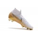 Nike Mercurial Superfly VI 360 Elite FG Chaussure Foot Blanc Or