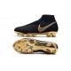 Nike Phantom Vision Elite FG Crampons Noir Or