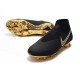 Nike Phantom Vision Elite FG Crampons Noir Or