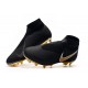 Nike Phantom Vision Elite FG Crampons Noir Or