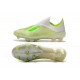 Nouvelles Crampons Foot Pour Hommes - Adidas X 18+ FG Blanc Vert