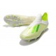 Nouvelles Crampons Foot Pour Hommes - Adidas X 18+ FG Blanc Vert