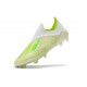 Nouvelles Crampons Foot Pour Hommes - Adidas X 18+ FG Blanc Vert