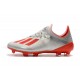 adidas X 19.1 FG Chaussure de Foot Neuf Gris Rouge