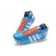 2015 Chaussures Football Copa Mundial Adidas Crampons Bleu Orange Blanc