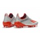 adidas X 19.1 FG Chaussure de Foot Neuf Gris Rouge