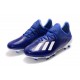 adidas X 19.1 FG Chaussure de Foot Neuf Bleu Blanc