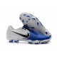 Chaussure de Foot Nike Phantom Venom Elite FG Bleu Blanc