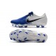 Chaussure de Foot Nike Phantom Venom Elite FG Bleu Blanc