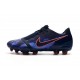 Chaussure de Foot Nike Phantom Venom Elite FG Obsidienne Bleu Noir