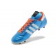 2015 Chaussures Football Copa Mundial Adidas Crampons Bleu Orange Blanc