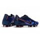 Chaussure de Foot Nike Phantom Venom Elite FG Obsidienne Bleu Noir