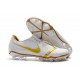 Chaussure de Foot Nike Phantom Venom Elite FG Blanc Or