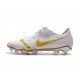 Chaussure de Foot Nike Phantom Venom Elite FG Blanc Or