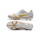 Chaussure de Foot Nike Phantom Venom Elite FG Blanc Or