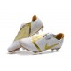 Chaussure de Foot Nike Phantom Venom Elite FG Blanc Or