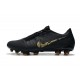 Chaussure de Foot Nike Phantom Venom Elite FG Noir Or