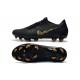 Chaussure de Foot Nike Phantom Venom Elite FG Noir Or