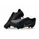 Chaussure de Foot Nike Phantom Venom Elite FG Noir Or