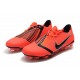 Chaussure de Foot Nike Phantom Venom Elite FG Rouge Noir