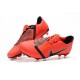 Chaussure de Foot Nike Phantom Venom Elite FG Rouge Noir