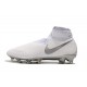 Nike Phantom Vision Elite FG Crampons Blanc