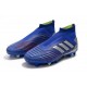 Chaussures de Football adidas Predator 19+ FG Bleu Argent