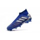 Chaussures de Football adidas Predator 19+ FG Bleu Argent