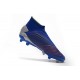 Chaussures de Football adidas Predator 19+ FG Bleu Argent