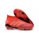 Chaussures de Football adidas Predator 19+ FG Rouge