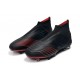 Chaussures de Football adidas Predator 19+ FG Noir Rouge