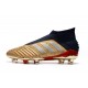 Chaussures de Football adidas Predator 19+ FG Or Rouge