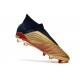 Chaussures de Football adidas Predator 19+ FG Or Rouge