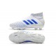 Chaussures de Football adidas Predator 19+ FG Blanc Bleu