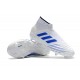 Chaussures de Football adidas Predator 19+ FG Blanc Bleu