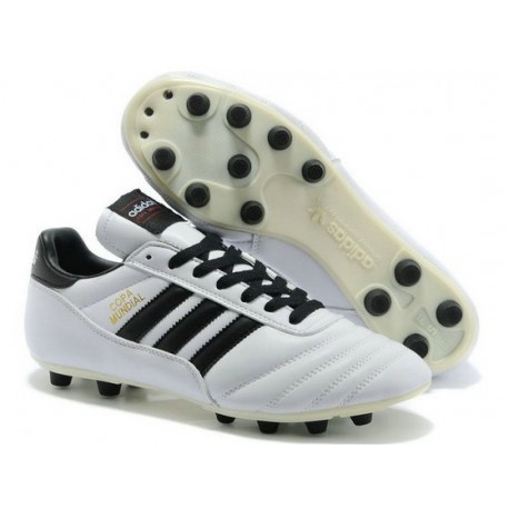 2015 Chaussures Football Copa Mundial Adidas Crampons Blanc Noir