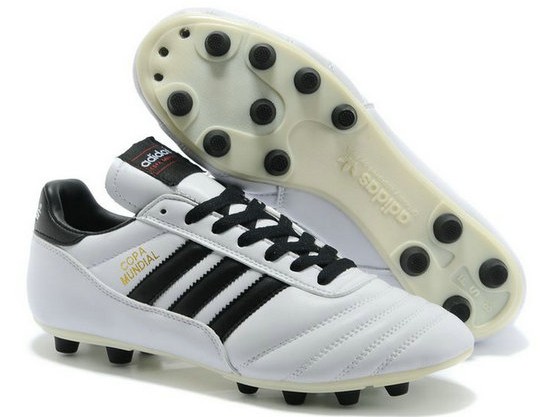 2015 Chaussures Football Copa Mundial Adidas Crampons Blanc Noir