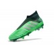 Chaussures de Football adidas Predator 19+ FG Vert Argent