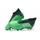 Chaussures de Football adidas Predator 19+ FG Vert Argent
