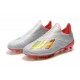 Chaussures adidas X 19+ FG Argent Rouge