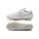 Crampons Neuf Nike Tiempo Legend VIII Elite FG Blanc Platine Chrome